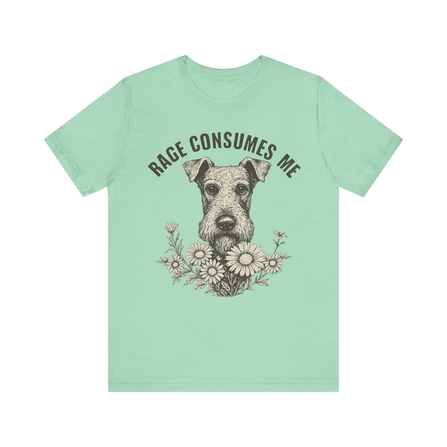 Airedale Terrier Rage Unisex Tshirt