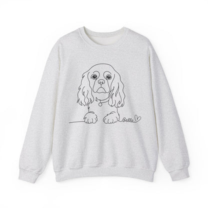 Single Line Name Cavalier Sweatshirt