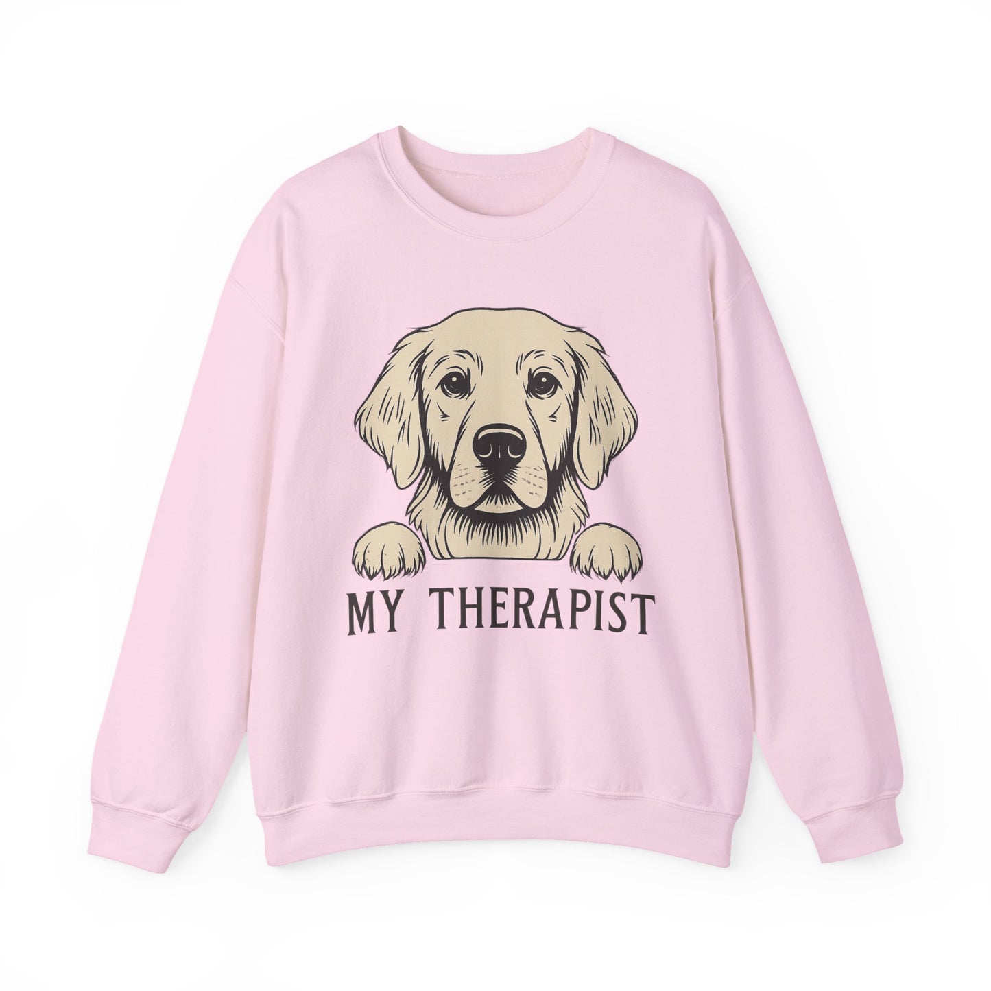 Therapist Golden Retriever Sweatshirt