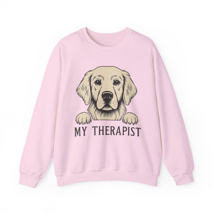 Therapist Golden Retriever Sweatshirt