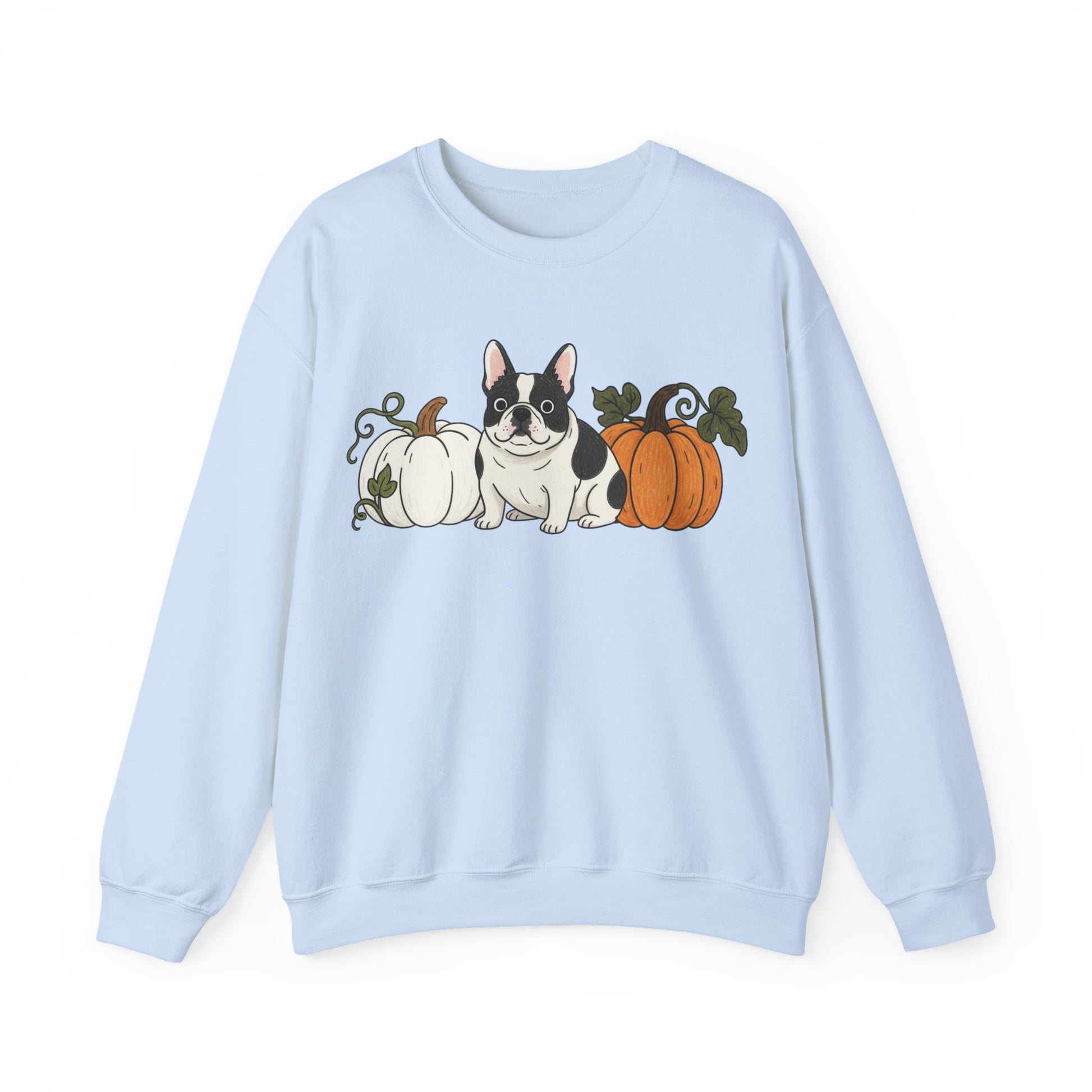 Piebald Frenchie Pupkin Unisex Sweatshirt