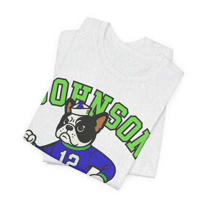 Piebald Frenchie College Mascot TShirt