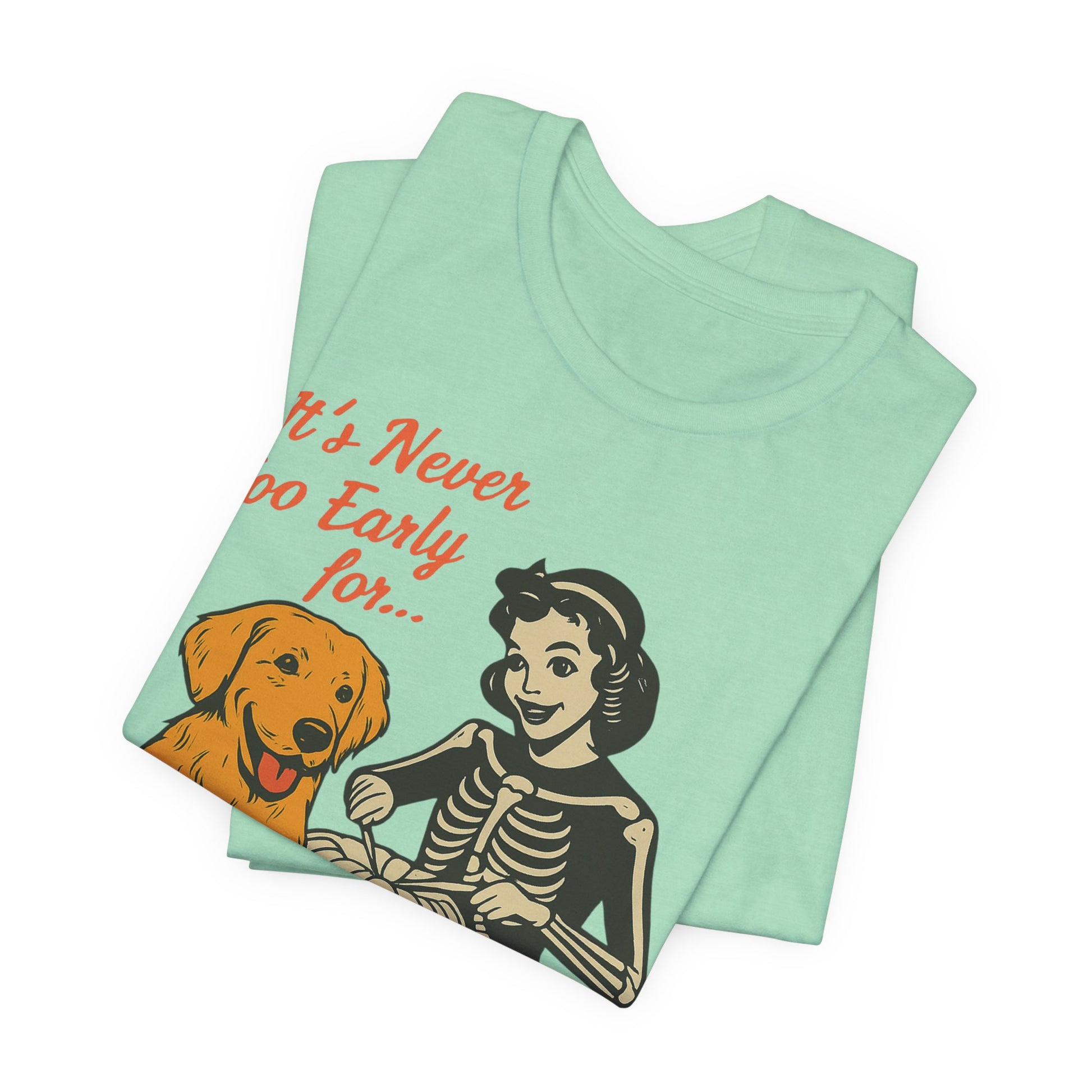 Golden Retriever Early Halloween TShirt