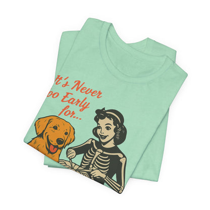 Golden Retriever Early Halloween TShirt
