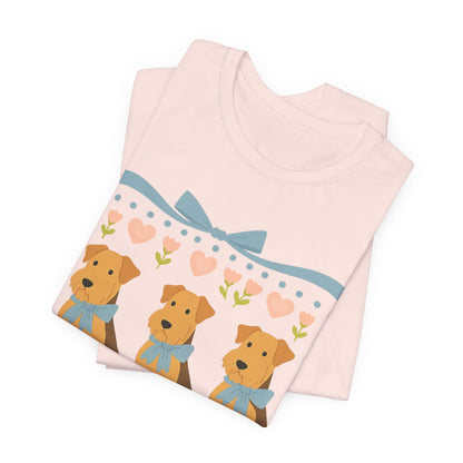 Airedale Terrier Grandma TShirt
