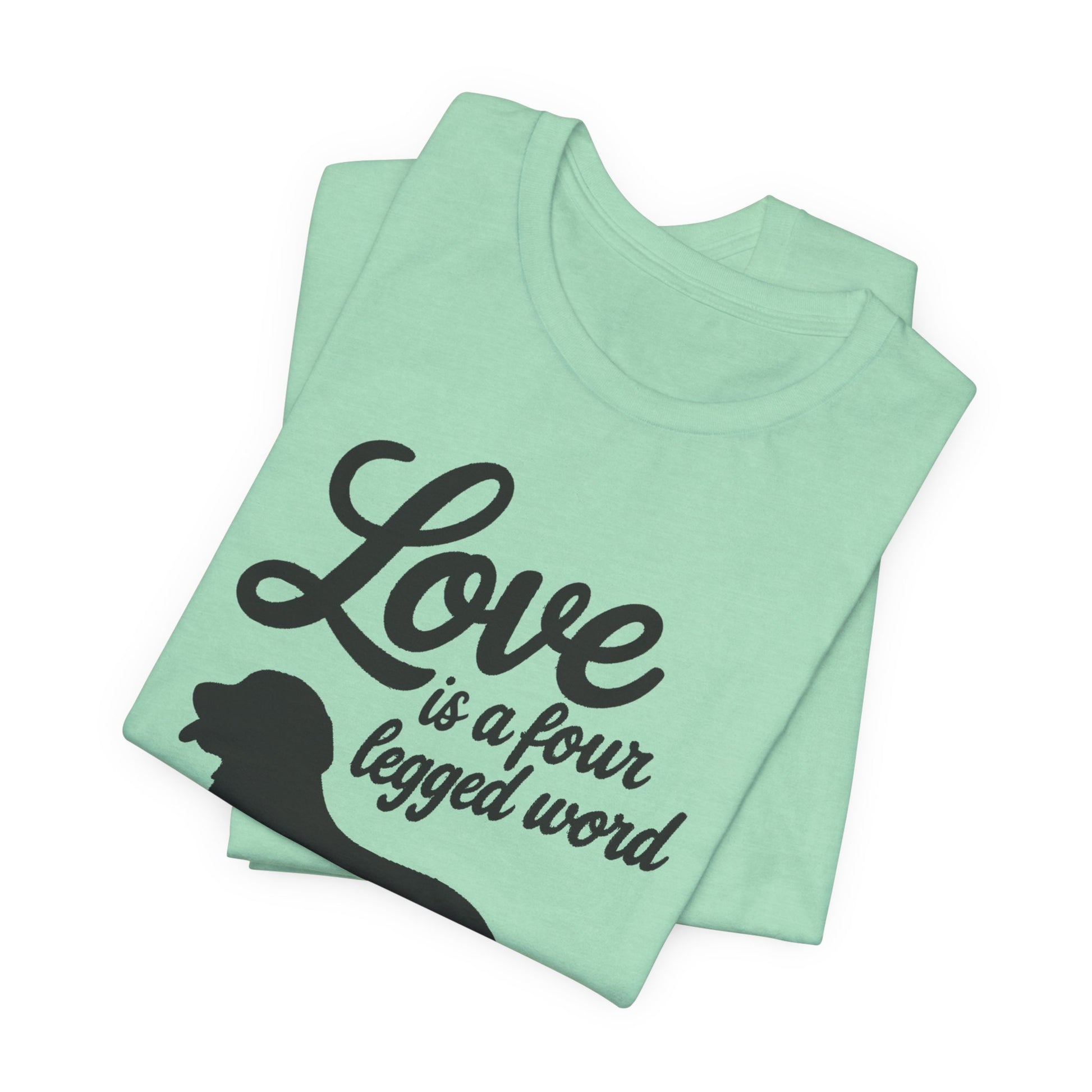 Golden Retriever Four Legged Word TShirt