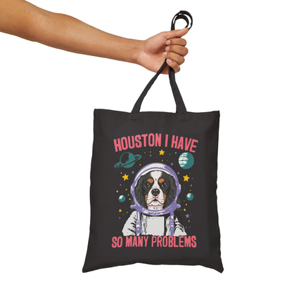 Tricolor Cavalier Houston Space Tote Bag