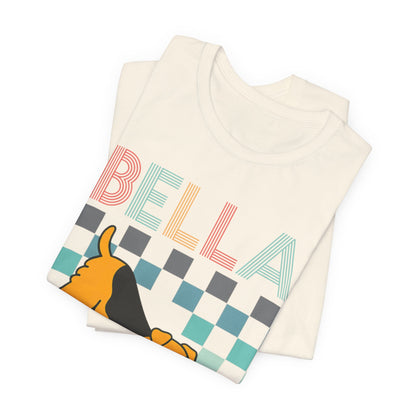 Airedale Terrier Checkered TShirt