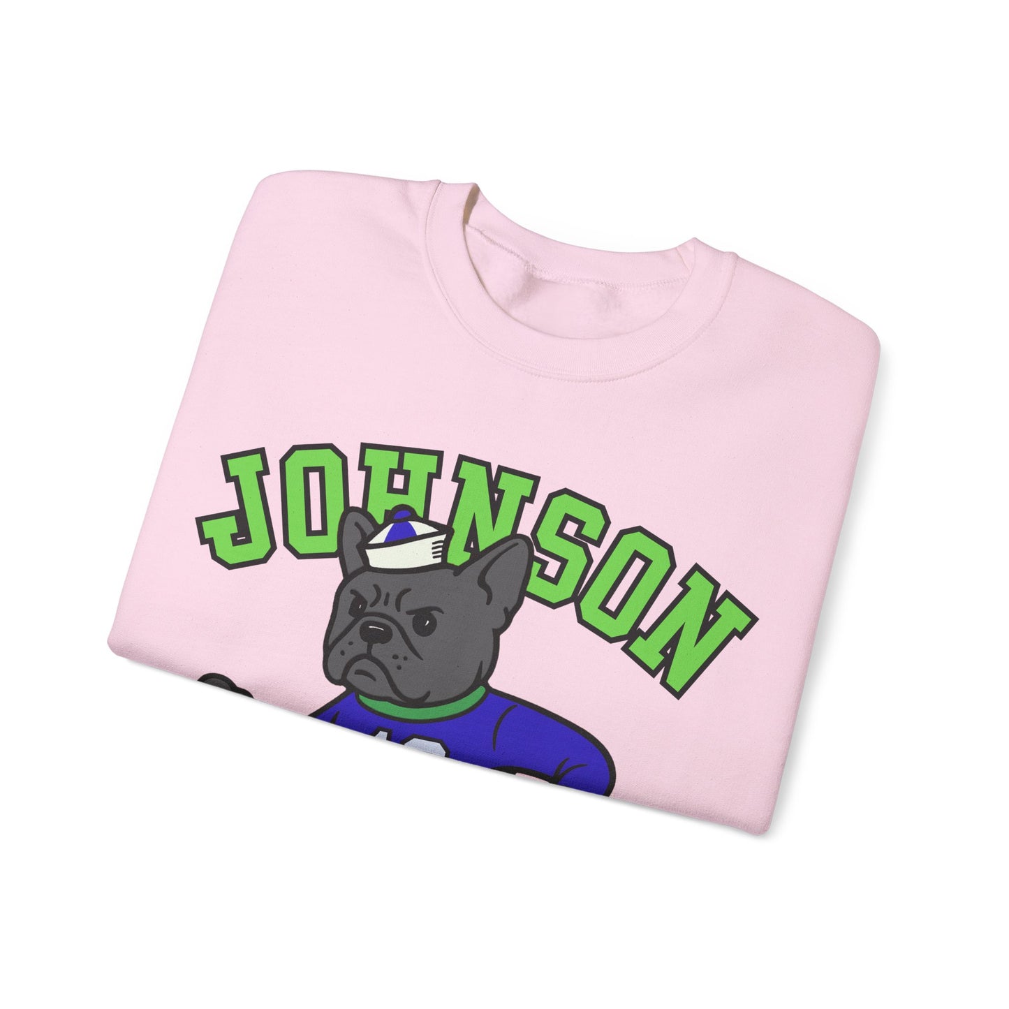 Black Frenchie College Mascot Sweatshirt