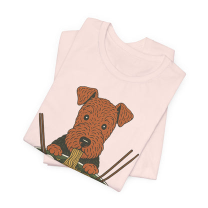 Airedale Terrier Ramen Tshirt