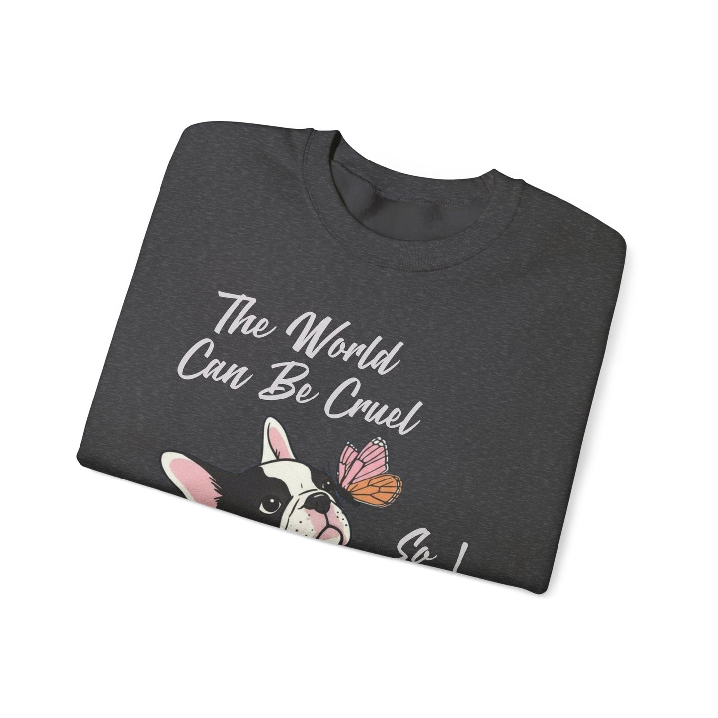 Cruel World Piebald Frenchie Sweatshirt