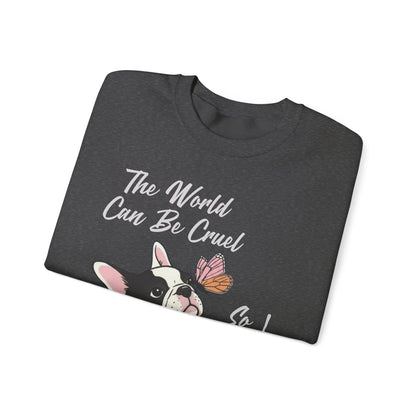 Cruel World Piebald Frenchie Sweatshirt