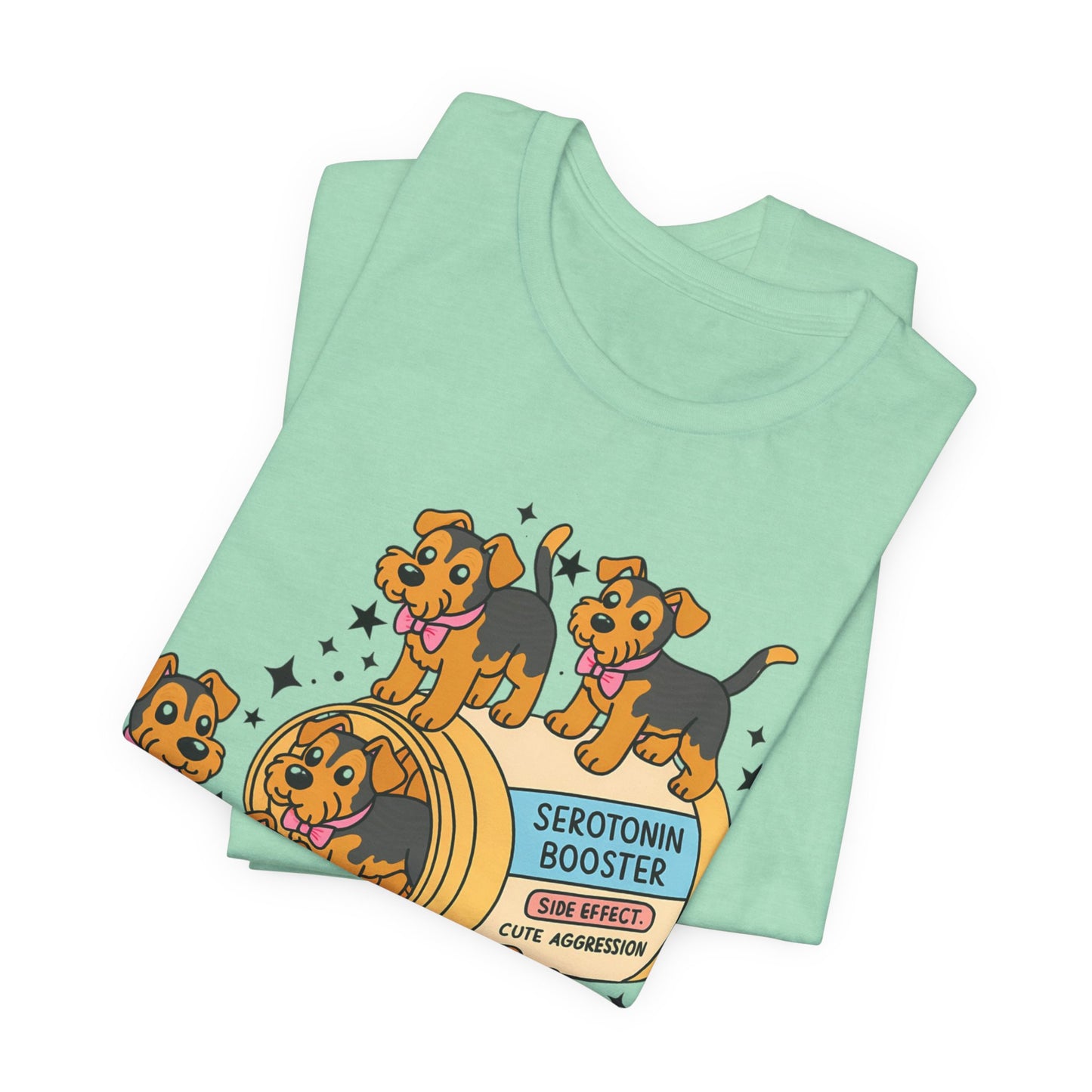 Airedale Terrier Serotonin Tshirt