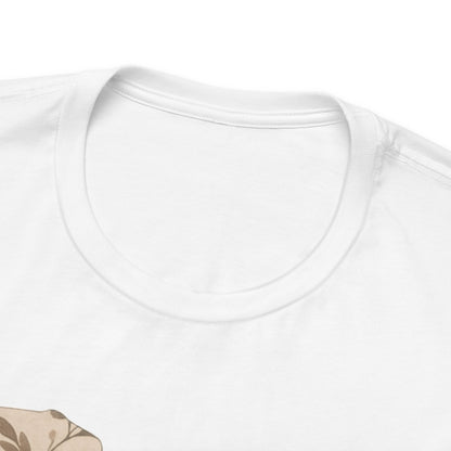 Airedale Terrier Floral Silhouette TShirt