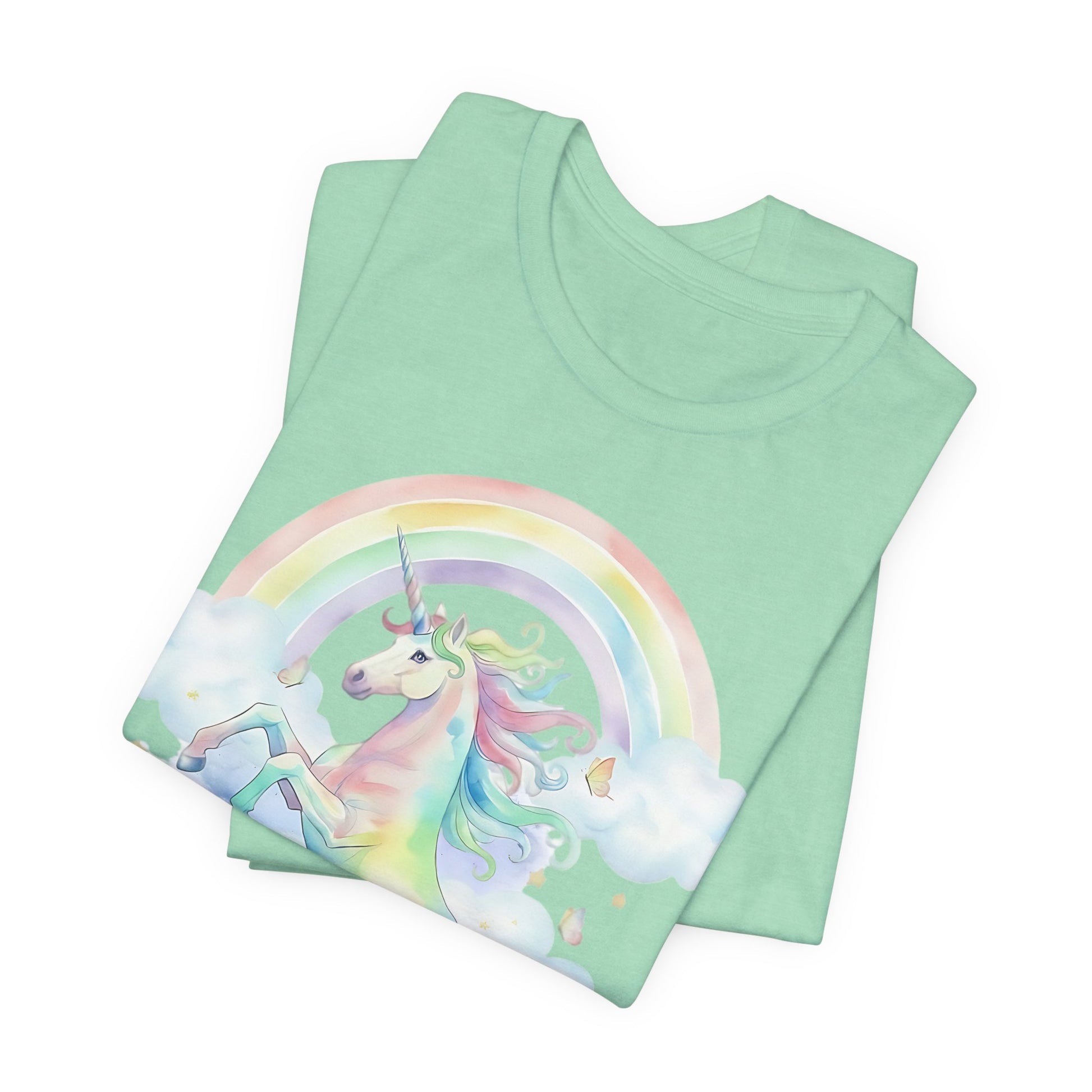 Ruby Cavalier Watercolor Unicorn Tshirt