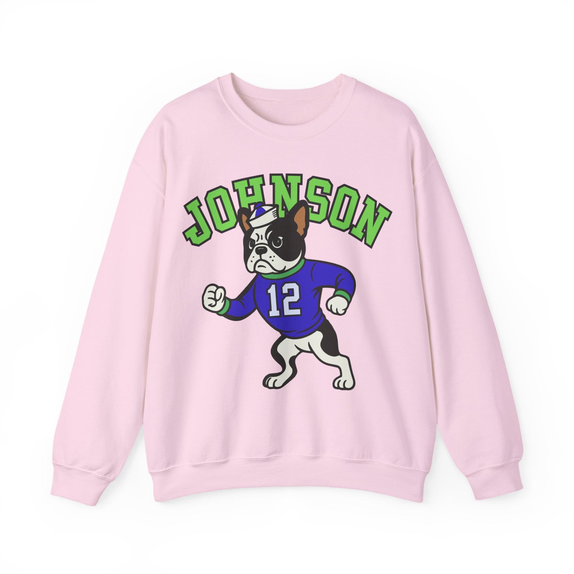 Piebald Frenchie College Mascot Sweatshirt