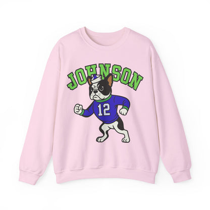 Piebald Frenchie College Mascot Sweatshirt