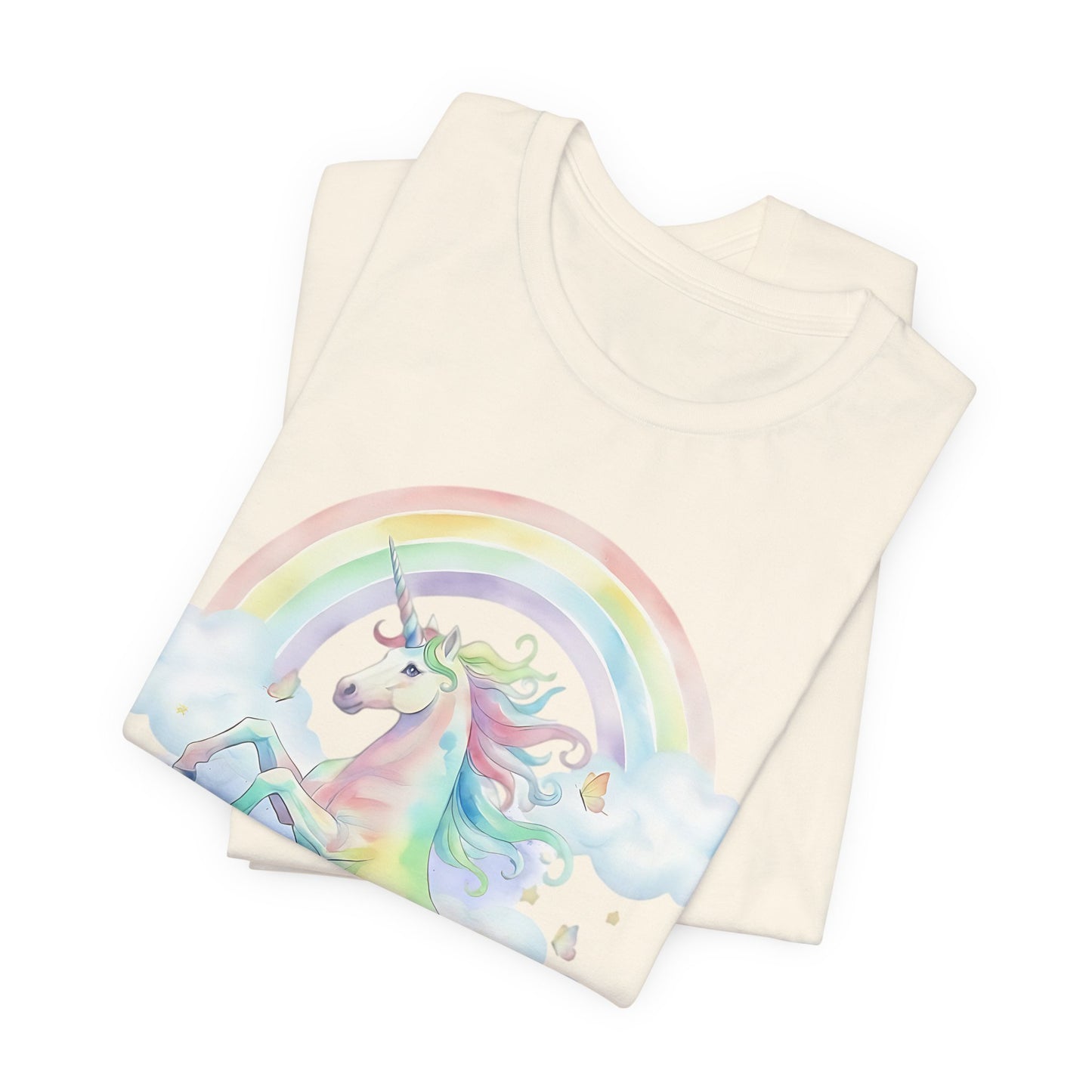Blenheim Cavalier Watercolor Unicorn Tshirt