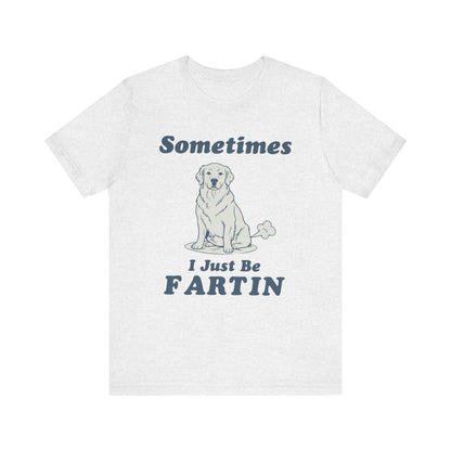 Golden Retriever Fartin TShirt