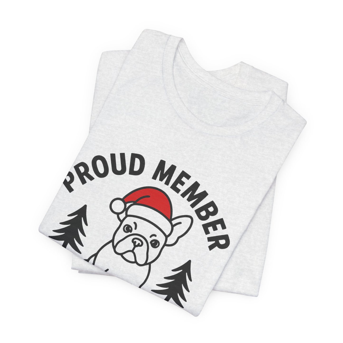 French Bulldog Naughty List TShirt