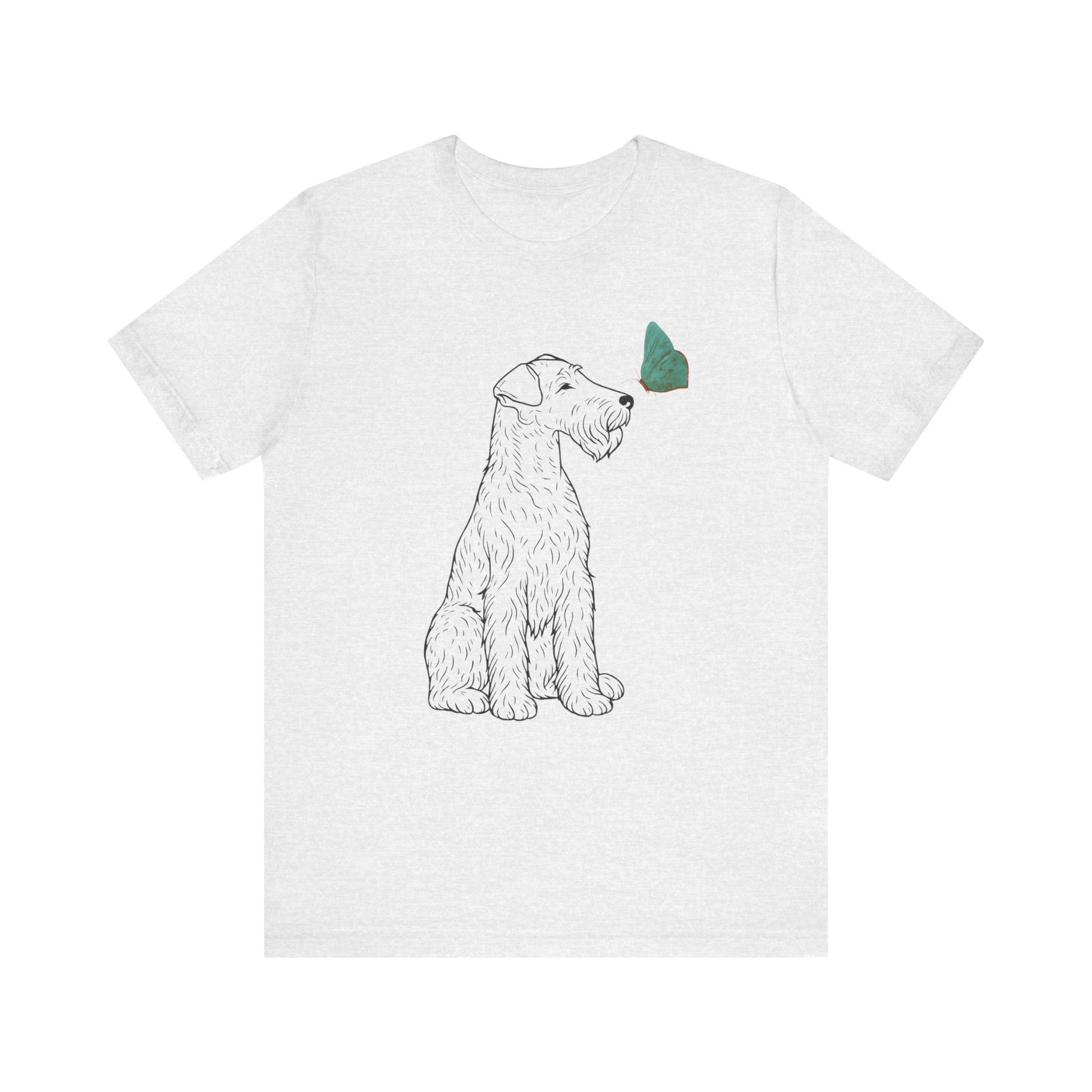 Airedale Terrier Butterfly TShirt