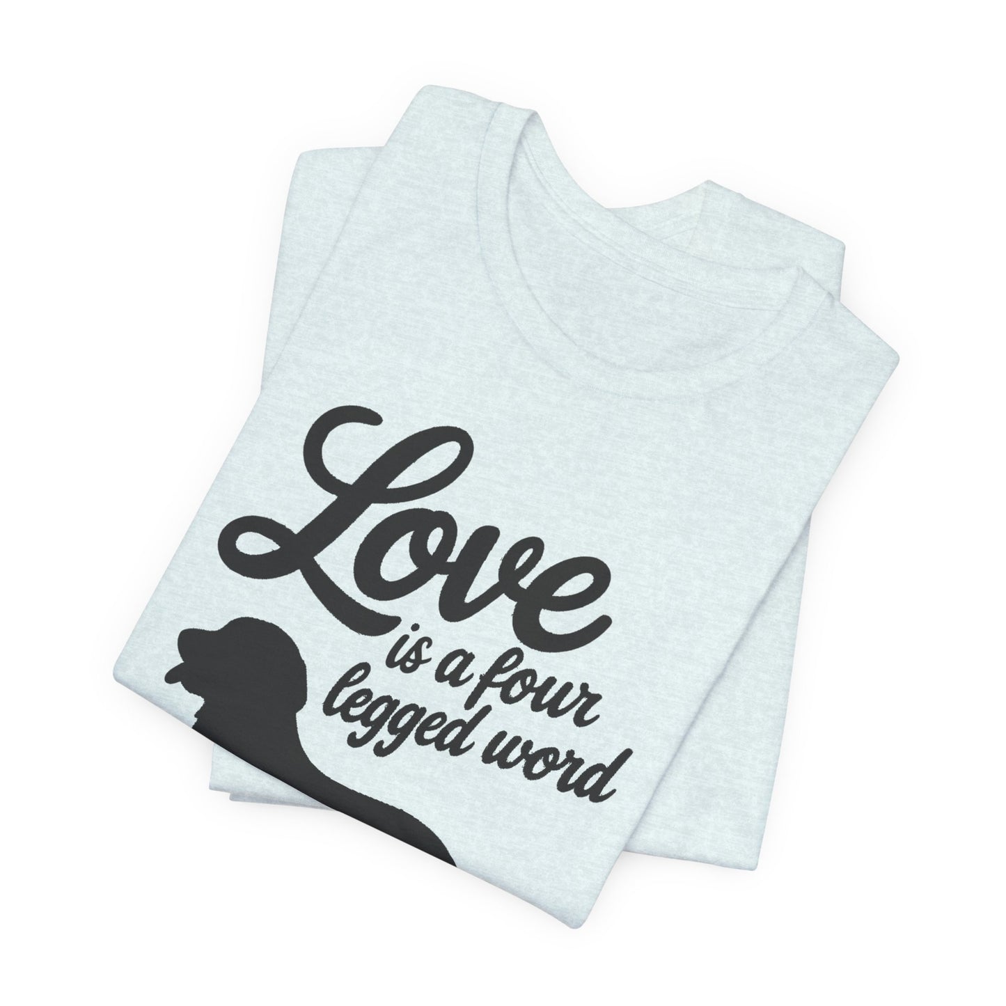 Golden Retriever Four Legged Word TShirt