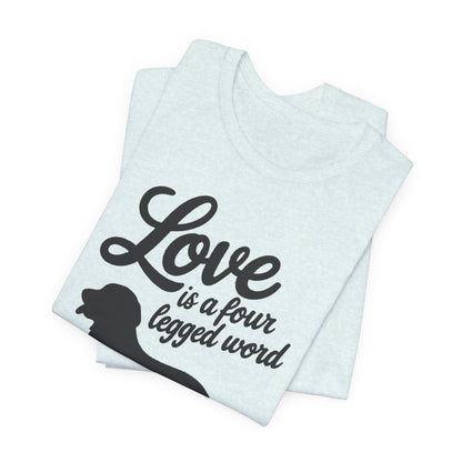 Golden Retriever Four Legged Word TShirt