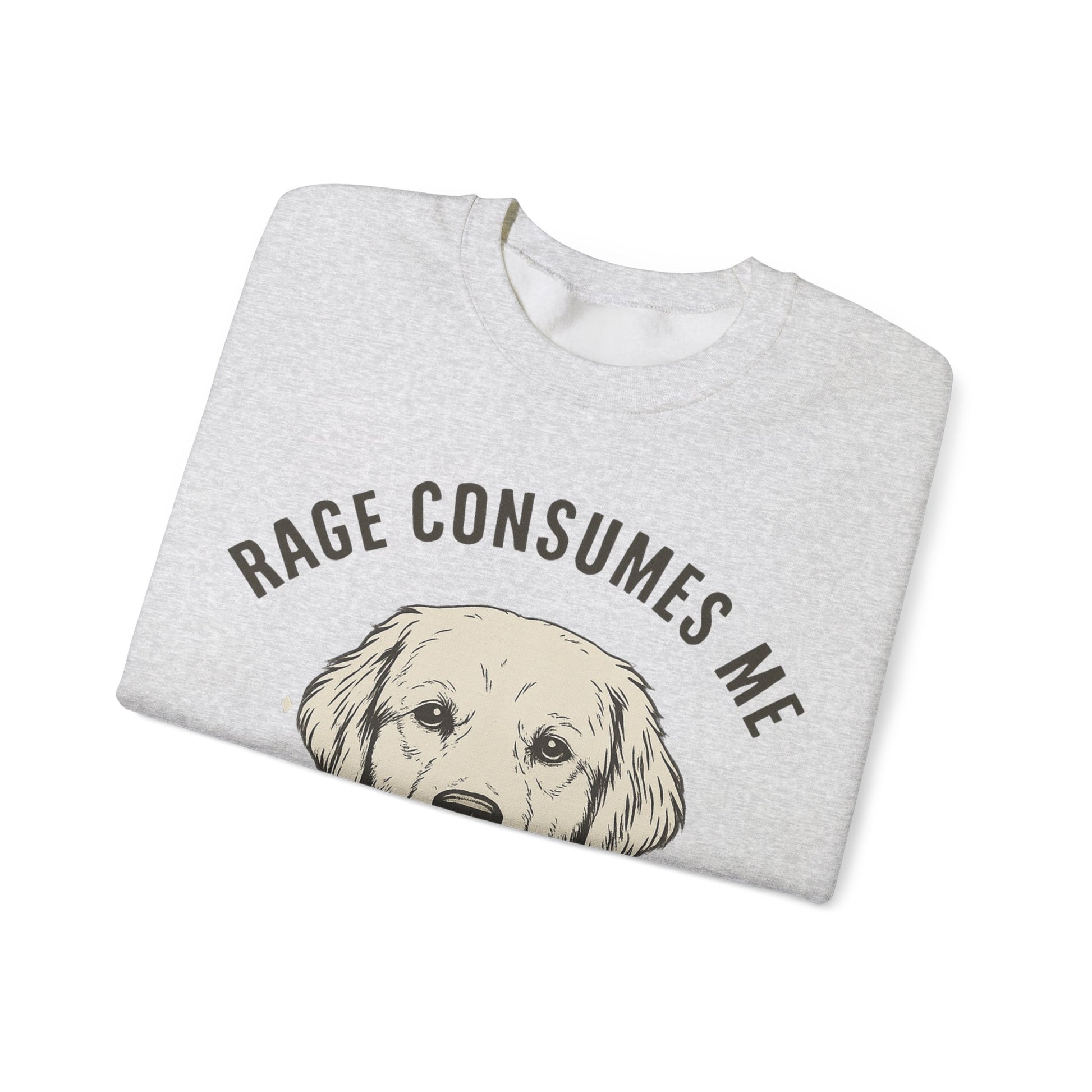 Rage Golden Retriever Sweatshirt