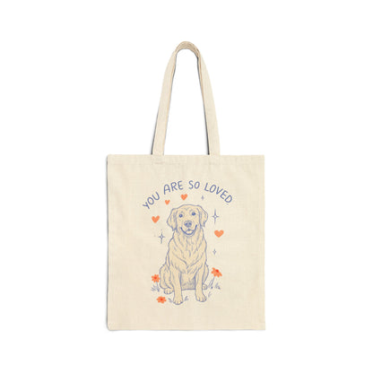 Golden Retriever Always Loved Tote Bag