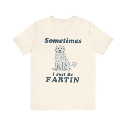 Golden Retriever Fartin TShirt