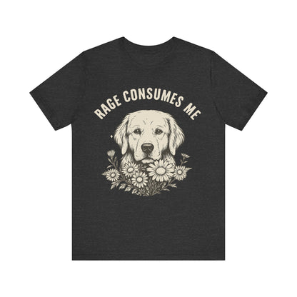 Rage Golden Retriever TShirt