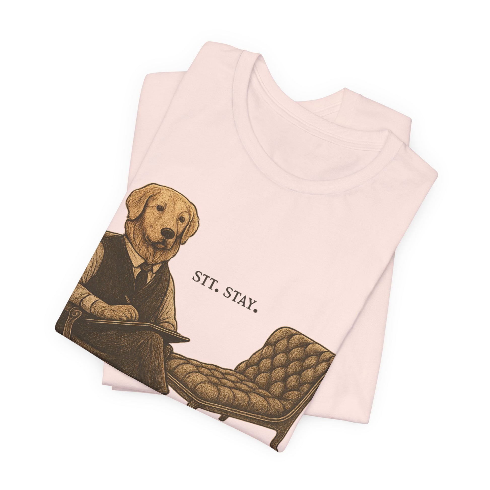 Therapy Golden Retriever Tshirt