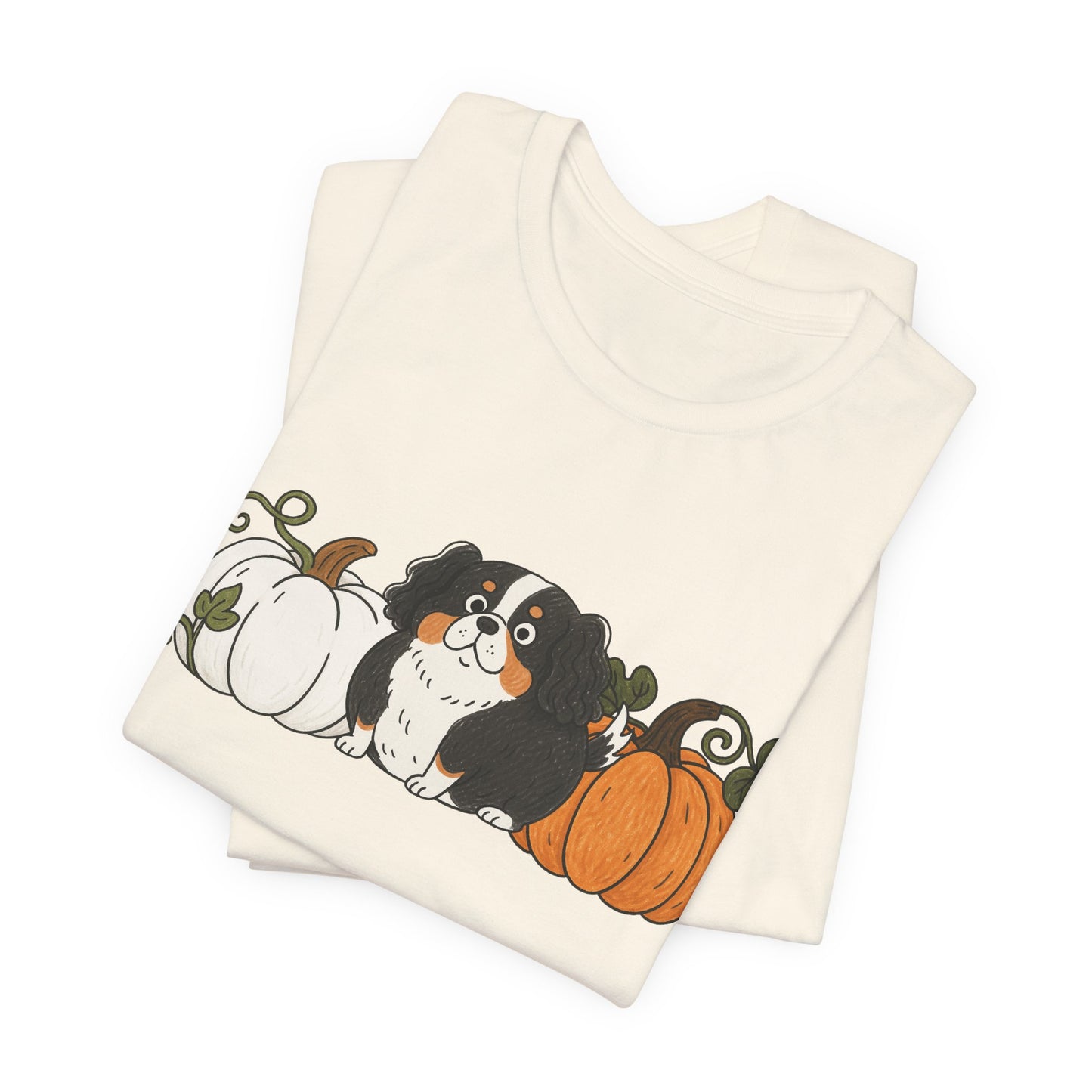 Tricolor Cavalier Pupkin Unisex Tshirt