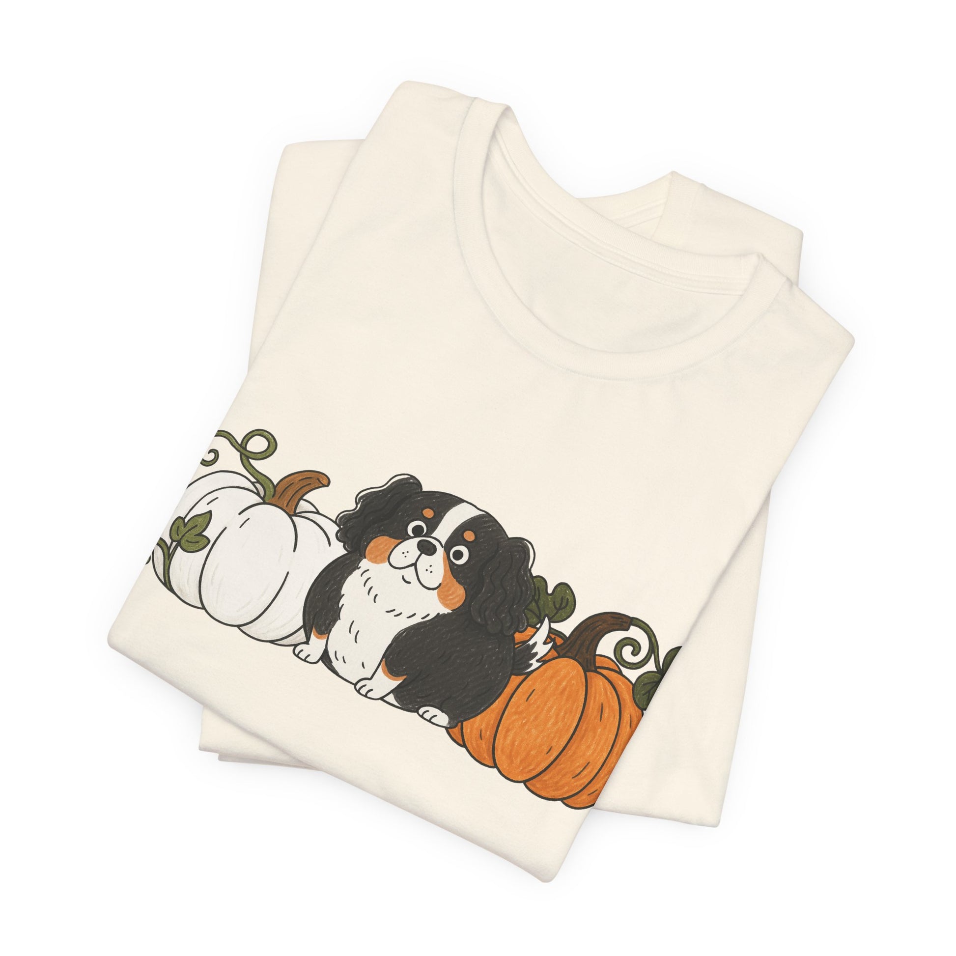 Tricolor Cavalier Pupkin Unisex Tshirt