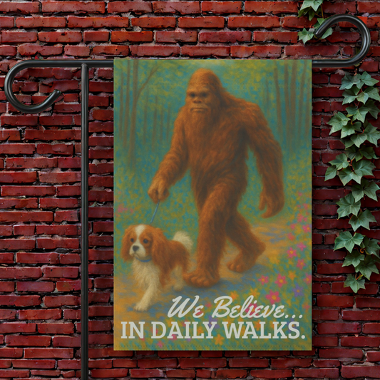 Blenheim Cavalier Bigfoot Garden Flag