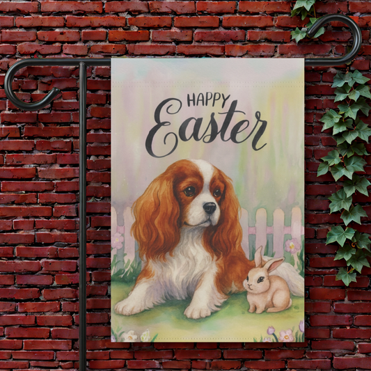 Blenheim Cavalier Easter Garden Flag