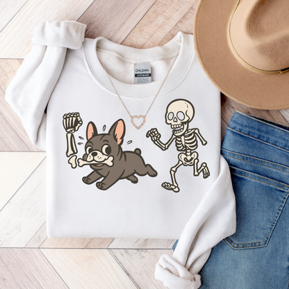 Black Frenchie Robber Sweatshirt