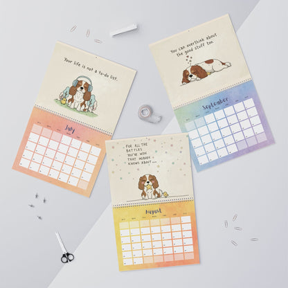 2026 Affirmations Blenheim Cavalier Wall Calendar
