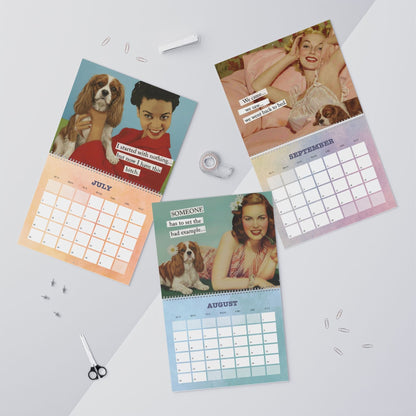 2026 Blenheim Cavalier Snarky Sassy Wall Calendar