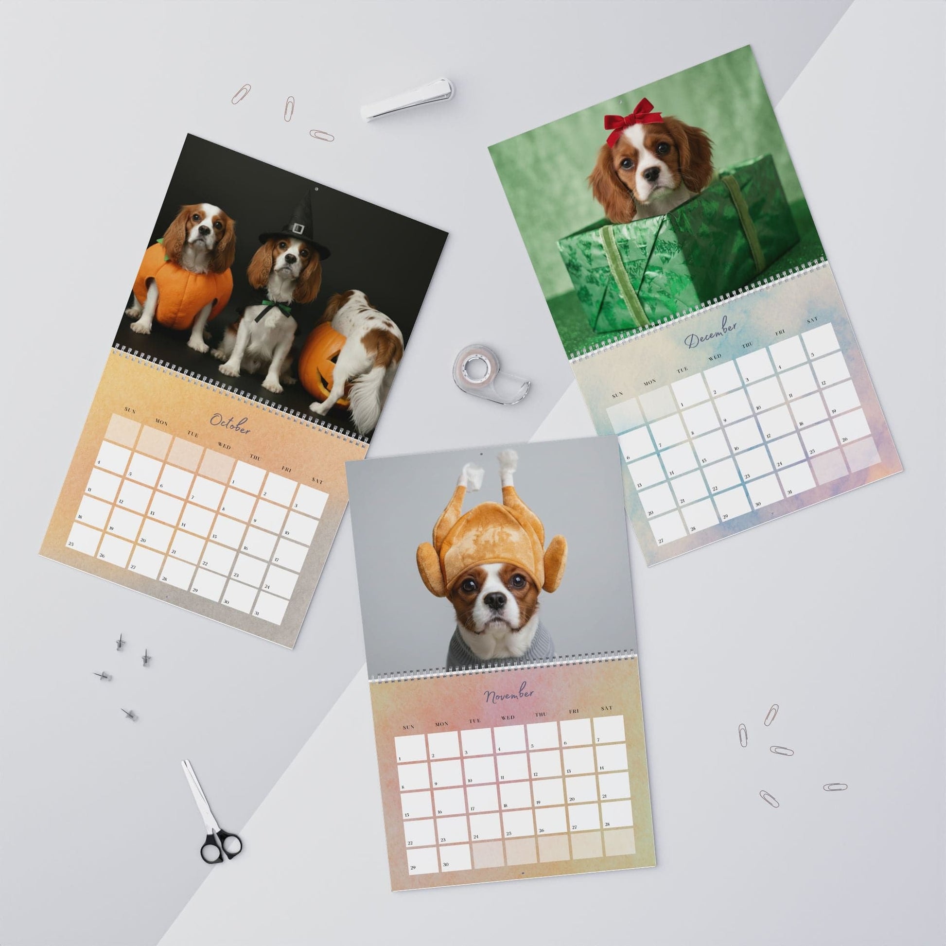 2026 Blenheim Cavalier Wall Calendar
