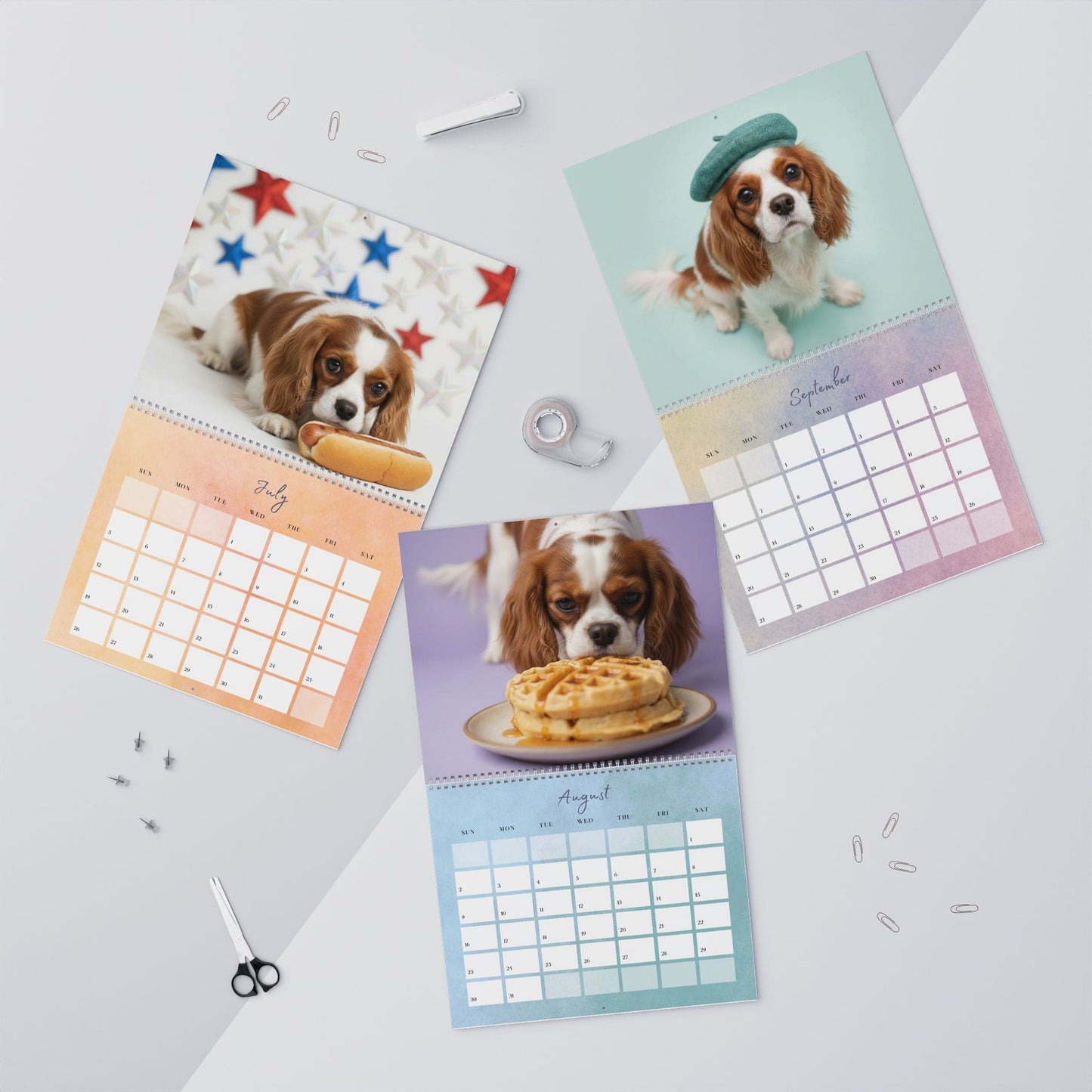 2026 Blenheim Cavalier Wall Calendar