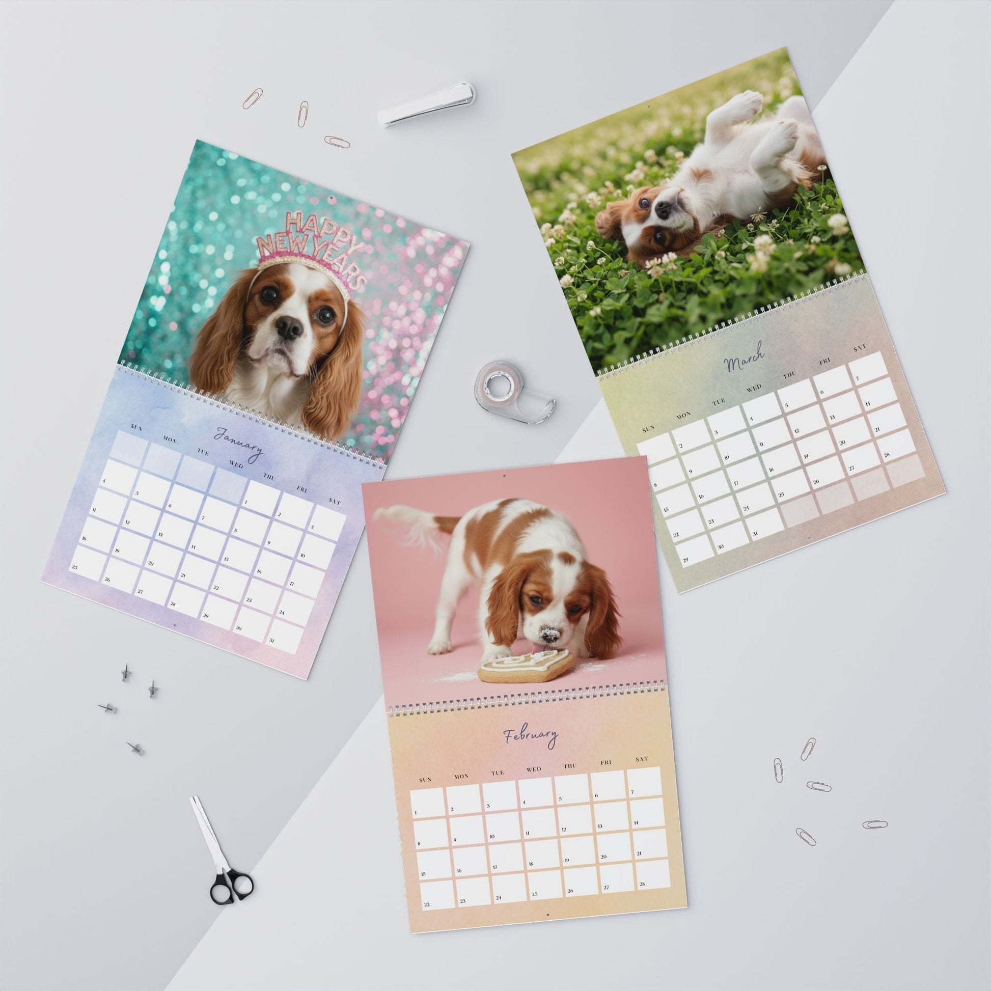 2026 Blenheim Cavalier Wall Calendar