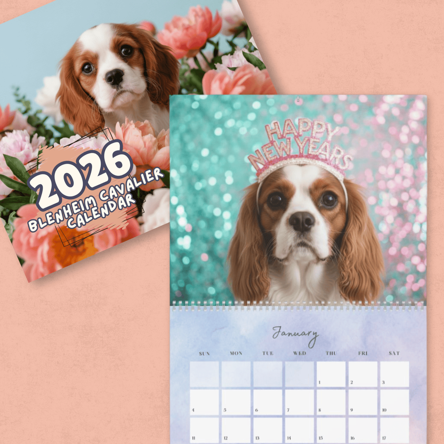 2026 Blenheim Cavalier Wall Calendar
