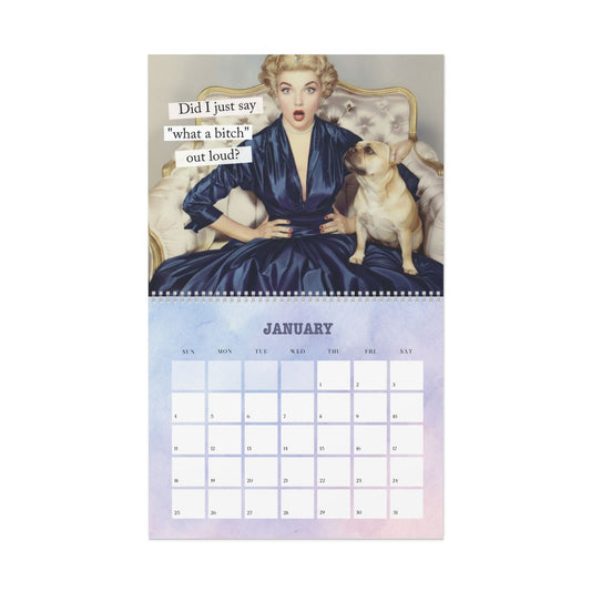 2026 Fawn Frenchie Wall Calendar