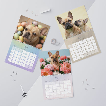 2026 Fawn Frenchie Wall Calendar