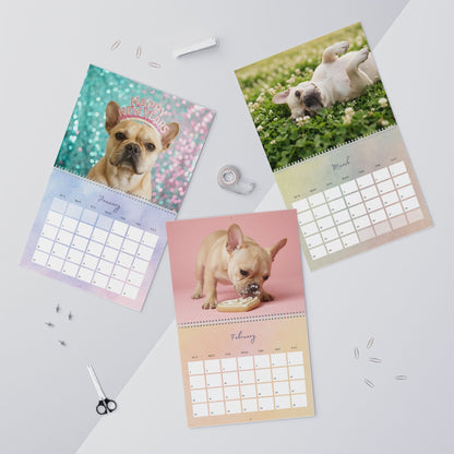 2026 Fawn Frenchie Wall Calendar