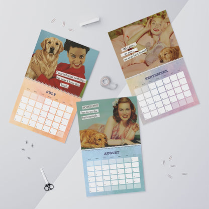 2026 Golden Retriever Snarky Sassy Wall Calendar