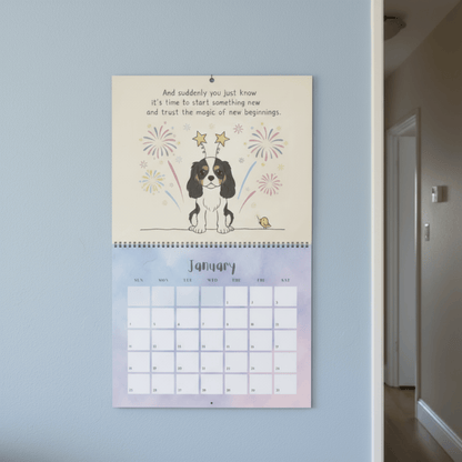 2026 Inspirational Tricolor Cavalier Wall Calendar