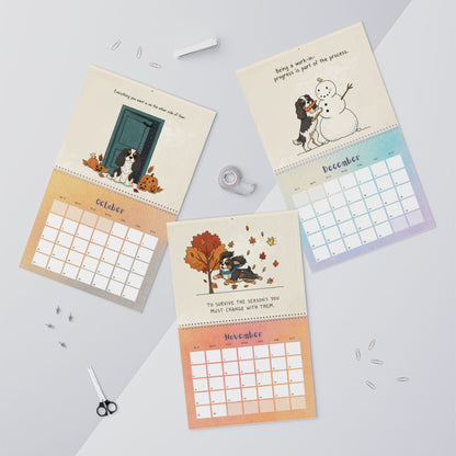 2026 Inspirational Tricolor Cavalier Wall Calendar