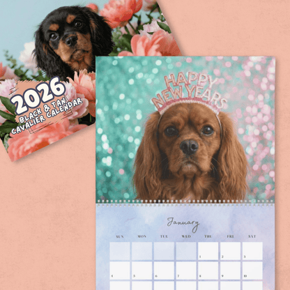 2026 Ruby Cavalier Wall Calendar